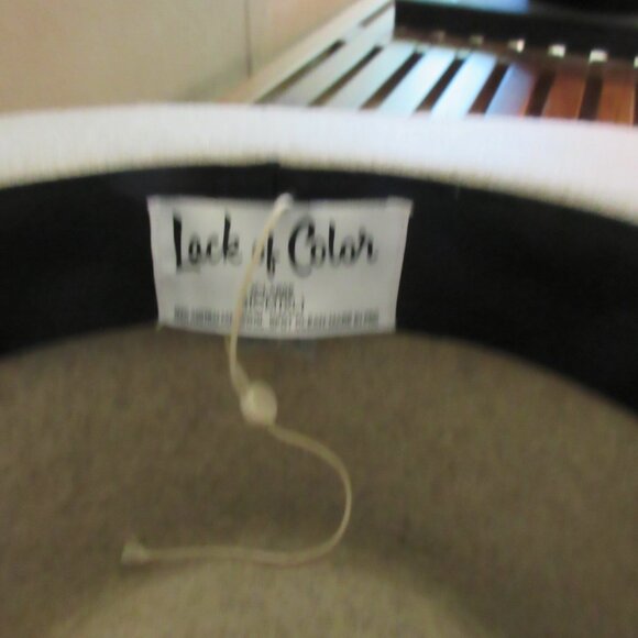 Lack Of Color Cream Wide-Brim Hat - Picture 6 of 6